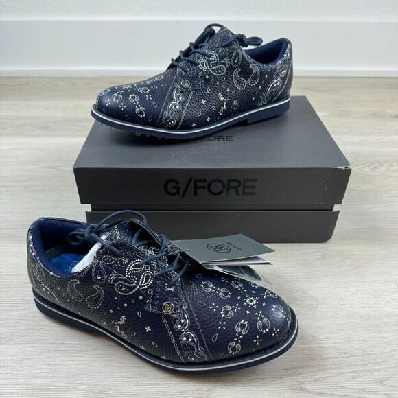 G/FORE Shoes - G/Fore G Fore Gallivanter Bandana Golf Shoes Sneaker Womens 7.5 Blue